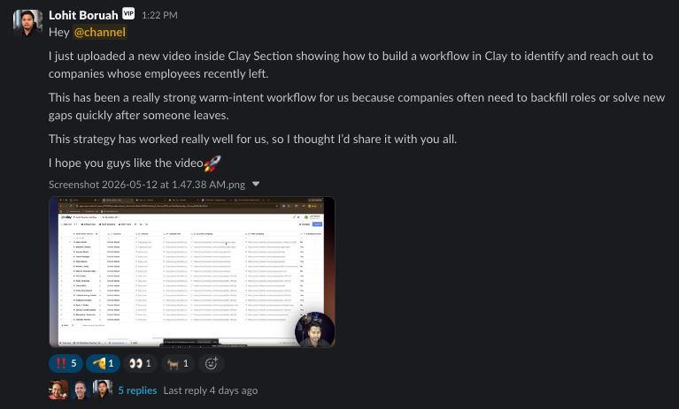 Exclusive weekly workflow drops